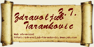 Zdravoljub Taranković vizit kartica
